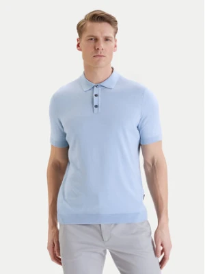 Bugatti Polo 7100-75522C Niebieski Regular Fit