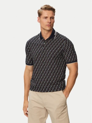 Bugatti Polo 8150-15032E Granatowy Regular Fit