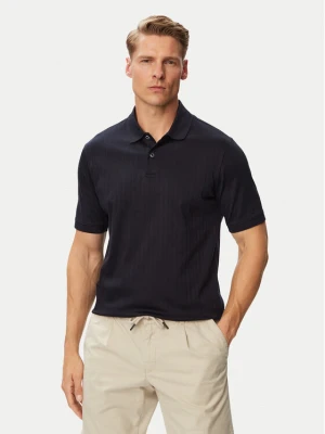 Bugatti Polo 8150-15105E Granatowy Regular Fit