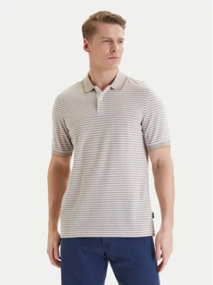 Bugatti Polo 8150-75092C Beżowy Regular Fit