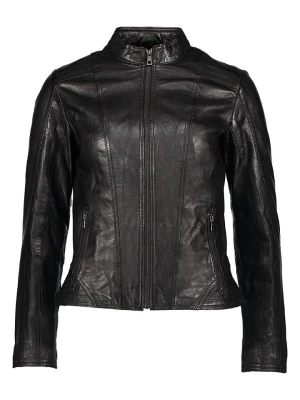 Bugatti Skórzana kurtka w kolorze czarnym rozmiar: 36