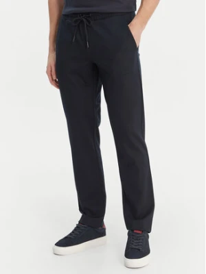 Bugatti Spodnie dresowe 8250-15123E Granatowy Relaxed Fit
