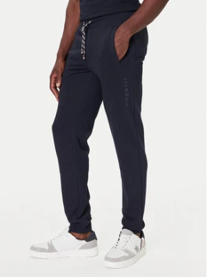 Bugatti Spodnie dresowe 8250-85070D Granatowy Regular Fit