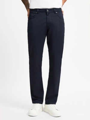 Bugatti Spodnie Mężczyźni Bawełna niebieski marmurkowy,