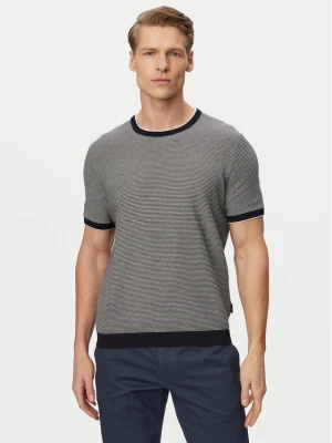 Bugatti T-Shirt 7200-15535E Granatowy Regular Fit