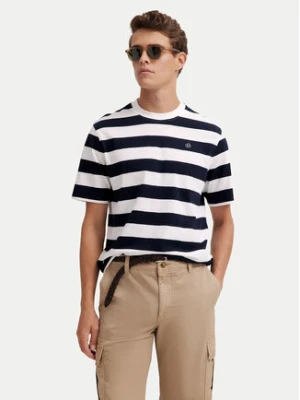 Bugatti T-Shirt 8350-75022C Granatowy Regular Fit