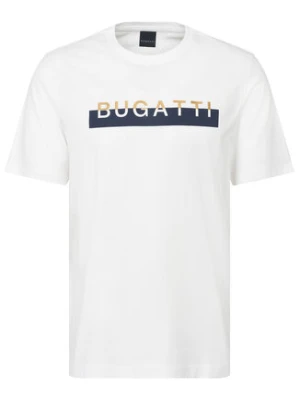 Bugatti T-Shirt 8350-75043C Biały Regular Fit