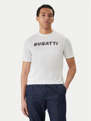 Bugatti T-Shirt 8350-75045C Biały Regular Fit