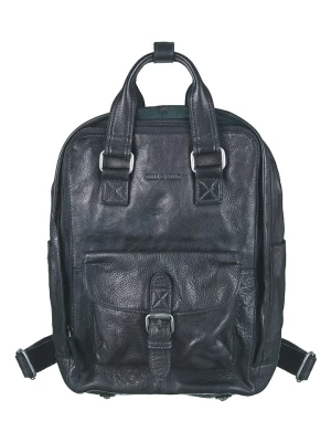 BULL & HUNT Skórzany plecak "Urban Backpack" w kolorze czarnym - 26 x 33 x 10 cm rozmiar: onesize