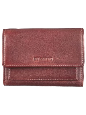 BULL & HUNT Skórzany portfel w kolorze bordowym - 14 x 10,5 x 2,5 cm rozmiar: onesize