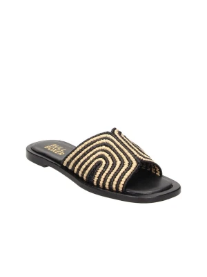 Bullboxer Kapcie w kolorze beżowo-czarnym rozmiar: 37