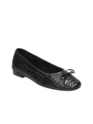 Bullboxer Skórzane baleriny w kolorze czarnym rozmiar: 38