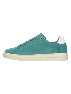 Bullboxer Skórzane sneakersy w kolorze miętowym rozmiar: 45