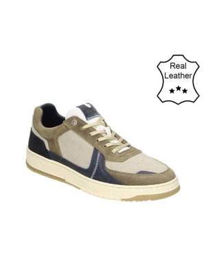 Bullboxer Skórzane sneakersy w kolorze szarobrązowo-szarym rozmiar: 41