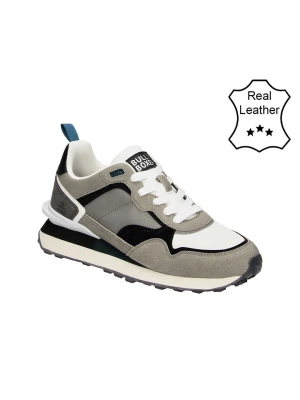 Bullboxer Skórzane sneakersy w kolorze szarym rozmiar: 43