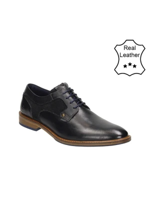 Bullboxer Skórzane trzewiki w kolorze czarnym rozmiar: 44