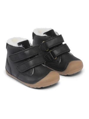 Bundgaard Buty "Petit Mid Winter Strap" w kolorze czarnym do nauki chodzenia rozmiar: 22