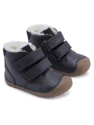 Bundgaard Buty "Petit Mid Winter Strap" w kolorze granatowym do nauki chodzenia rozmiar: 19