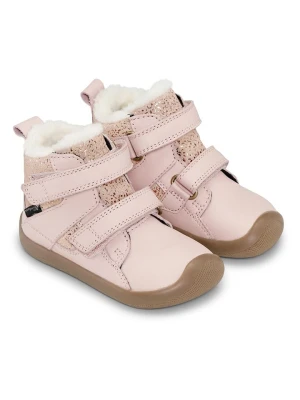 Bundgaard Buty "Willie Strap TEX" w kolorze jasnoróżowym do nauki chodzenia rozmiar: 23