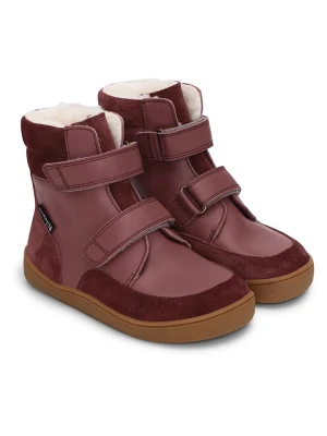 Bundgaard Skórzane botki "Basil Strap II TEX" w kolorze czerwonym rozmiar: 32