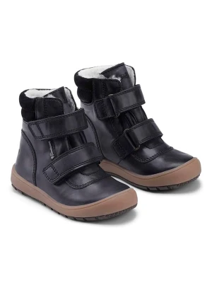 Bundgaard Skórzane botki zimowe "Ivar" w kolorze czarnym rozmiar: 28