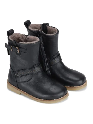 Bundgaard Skórzane botki zimowe "Safina II" w kolorze czarnym rozmiar: 33