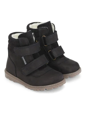 Bundgaard Skórzane botki zimowe "Tokker" w kolorze czarnym rozmiar: 29