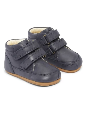 Bundgaard Skórzane buty "Prewalker II Strap" w kolorze granatowym do nauki chodzenia rozmiar: 21