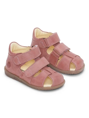 Bundgaard Skórzane półsandały "Ranjo II" w kolorze jasnoróżowym rozmiar: 22