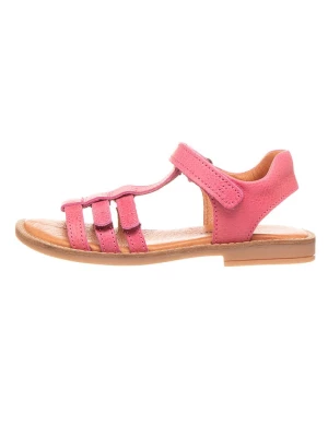 Bundgaard Skórzane sandały "Ajol III" w kolorze różowym rozmiar: 24