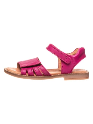 Bundgaard Skórzane sandały "Annike" w kolorze różowym rozmiar: 29