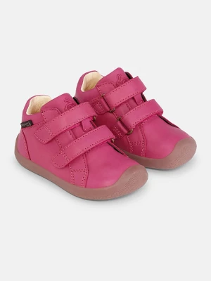 Bundgaard Skórzane sneakersy "The Walk Strap" w kolorze różowym rozmiar: 23