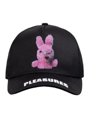 Bunny Snapback Czapka z Nadrukiem Logo Pleasures