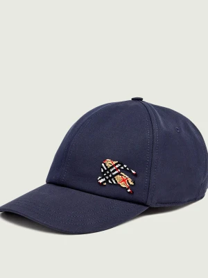 Burberry Bejsbolówka Tufted granatowy