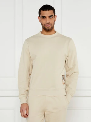 Burberry Bluza | Regular Fit beżowy