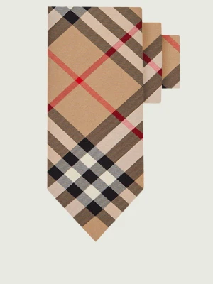 Burberry Jedwabny krawat M:Manston beżowy