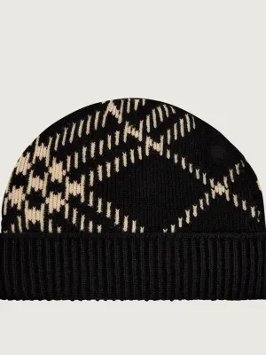 Burberry Kaszmirowa czapka