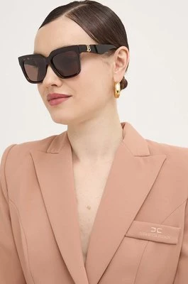 Burberry okulary przeciwsłoneczne damskie kolor brązowy 0BE4419