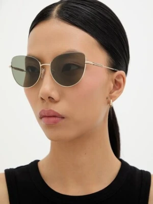 Burberry okulary przeciwsłoneczne HARPER damskie kolor czarny 0BE3144