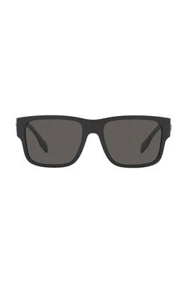 Burberry okulary przeciwsłoneczne KNIGHT męskie kolor czarny 0BE4358