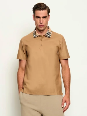 Burberry Polo M:Evan | Regular Fit beżowy