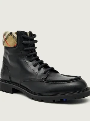 Burberry Skórzane buty wysokie ROGUE