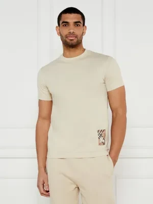 Burberry T-shirt Check Label | Slim Fit