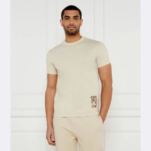 Burberry T-shirt Check Label | Slim Fit