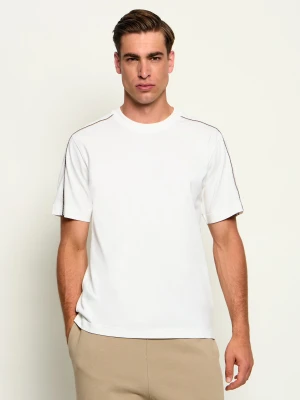 Burberry T-shirt Seth Chk Ppg | Regular Fit ecru