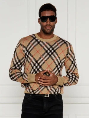 Burberry Wełniany sweter | Regular Fit