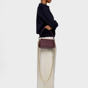 Burgundowa Torebka Mini Tous Puffy Bear - Tous