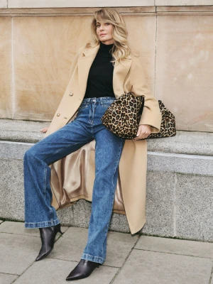 Burgundowe skórzane botki z noskami w szpic TARANKO