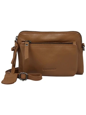 Burkely Skórzana torebka "Lush Lucy" w kolorze jasnobrązowym - 18 x 13 x 7 cm rozmiar: onesize