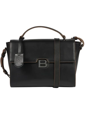 Burkely Skórzana torebka "Modest Meghan" w kolorze czarnym - 26 x 18 x 7 cm rozmiar: onesize